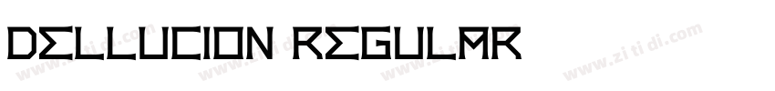 Dellucion Regular字体转换